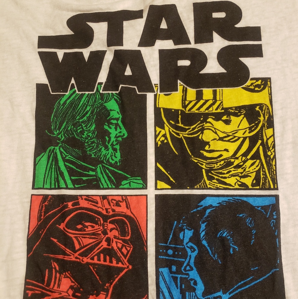 Like New. Star Wars Long Sleeve T-shirt - Picture 2 of 5